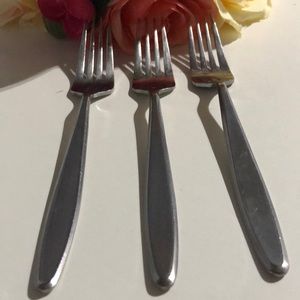 Easterling Stainless Japan RHINELAND Dinner forks set of three Replacements